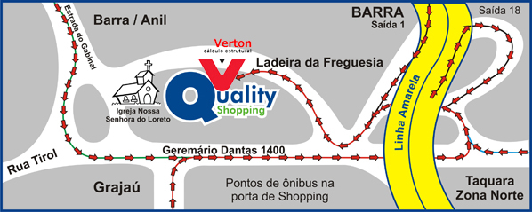 Quality Shopping - Mapa